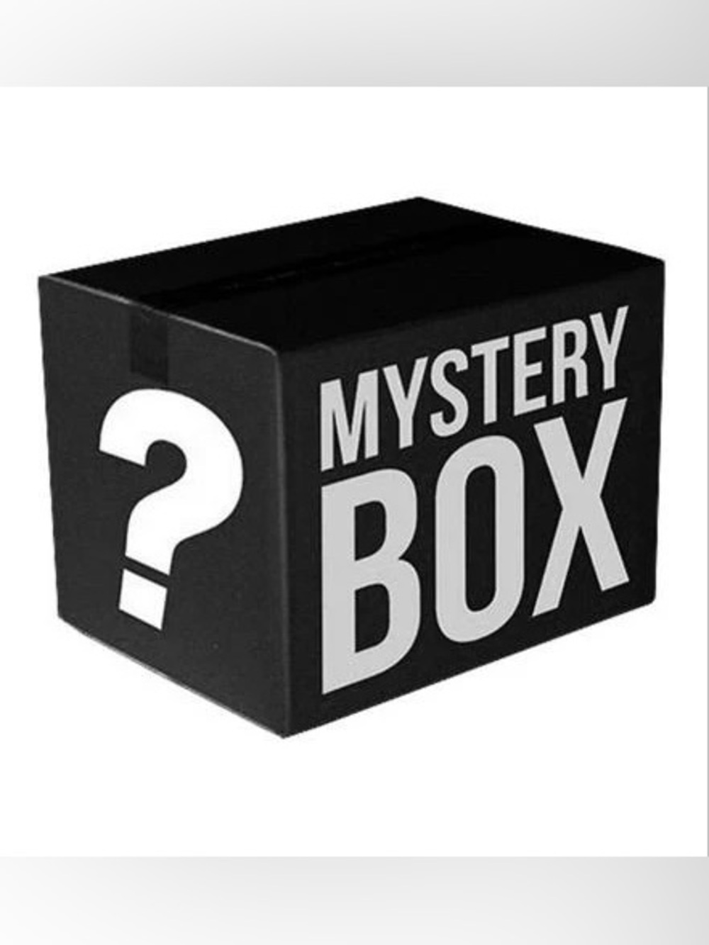 4 pairs of pants, mystery box